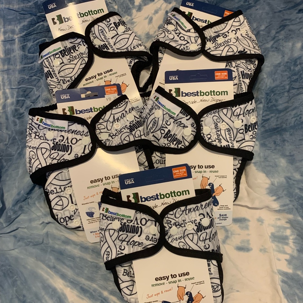 Five NEW Best Bottom Cloth Diaper Covers!